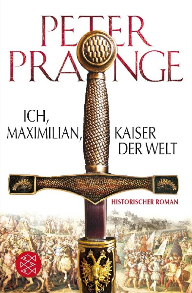 Buchcover und Innenansicht für das Buch: Ich, Maximilian, Kaiser der Welt