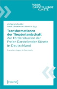 Buchcover und Innenansicht für das Buch: Transformationen der Theaterlandschaft