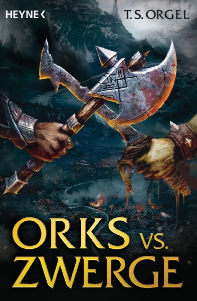 Buchcover und Innenansicht für das Buch: Orks vs. Zwerge 01