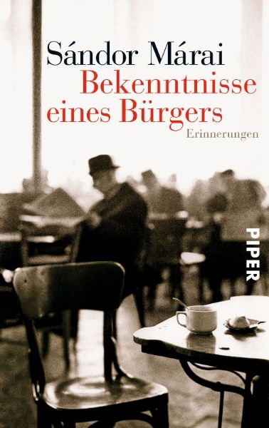 Buchcover und Innenansicht für das Buch: Egy polgár vallomásai