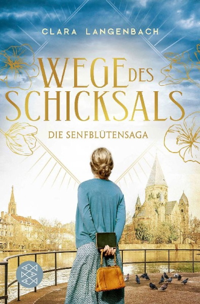 Buchcover und Innenansicht für das Buch: Die Senfblütensaga - Wege des Schicksals
