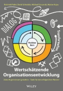 Buchcover und Innenansicht für das Buch: Wertschätzende Organisationsentwicklung