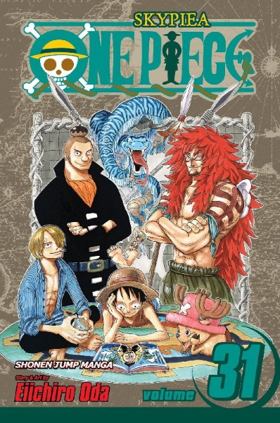 Buchcover und Innenansicht für das Buch: One Piece, Vol. 31