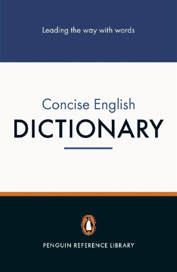 Buchcover und Innenansicht für das Buch: Penguin Concise English Dictionary