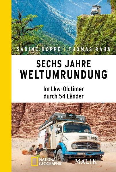 Buchcover und Innenansicht für das Buch: Sechs Jahre Weltumrundung