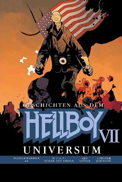 Buchcover und Innenansicht für das Buch: Geschichten aus dem Hellboy Universum 7