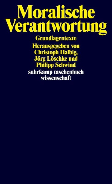 Buchcover und Innenansicht für das Buch: Moralische Verantwortung