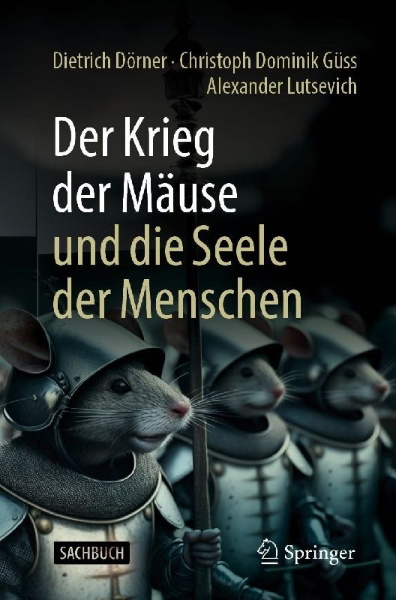 Buchcover und Innenansicht für das Buch: Der Krieg der Mäuse und die Seele der Menschen