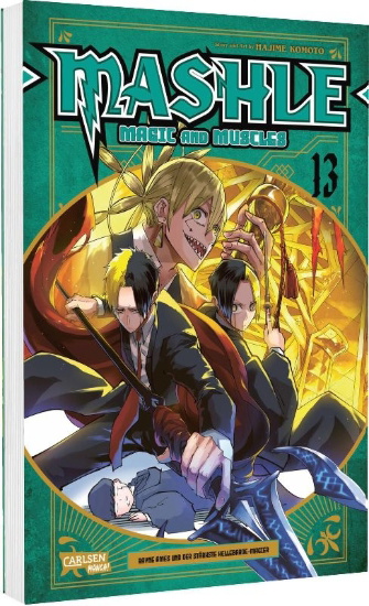 Buchcover und Innenansicht für das Buch: Mashle