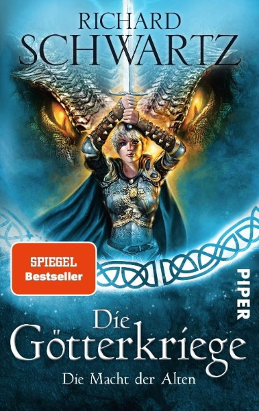Buchcover und Innenansicht für das Buch: Die Götterkriege 06. Die Macht der Alten