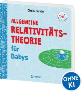 Buchcover und Innenansicht für das Buch: Baby University: General Relativity for Babies (OT)