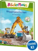 Buchcover und Innenansicht für das Buch: Bildermaus - Baggergeschichten