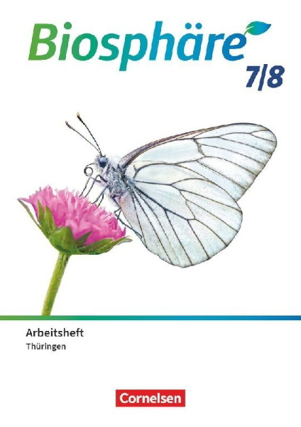 Buchcover und Innenansicht für das Buch: Biosphäre Sekundarstufe I -  7./8. Schuljahr - Gymnasium Thüringen - Arbeitsheft