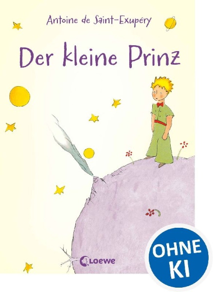 Buchcover und Innenansicht für das Buch: Der kleine Prinz