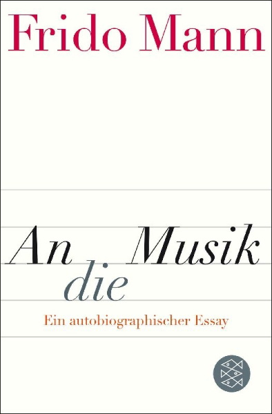 Buchcover und Innenansicht für das Buch: An die Musik