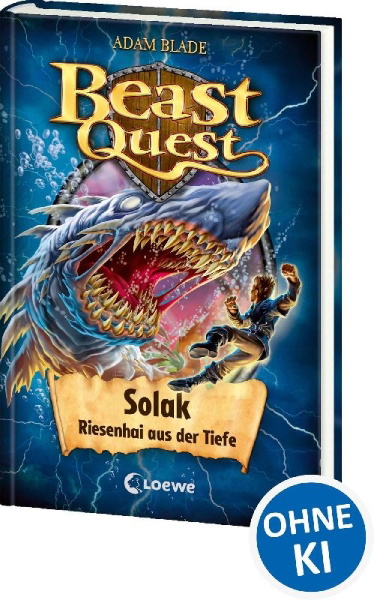 Buchcover und Innenansicht für das Buch: Solak Scourge of the Sea