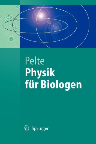 Buchcover und Innenansicht für das Buch: Physik für Biologen