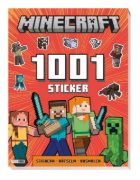 Buchcover und Innenansicht für das Buch: Minecraft: 1001 Sticker: Stickern - Rätseln - Ausmalen