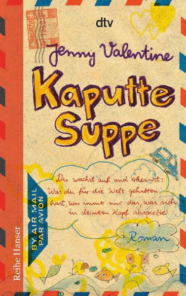 Buchcover und Innenansicht für das Buch: Broken Soup (HarperCollins Publishers Ltd., London)