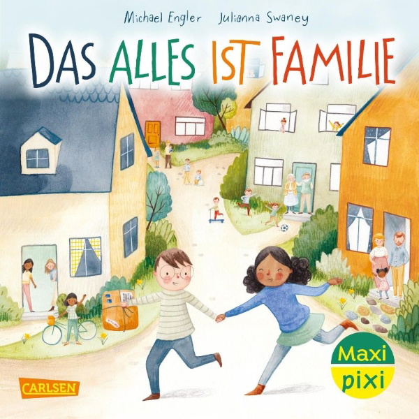 Buchcover und Innenansicht für das Buch: Maxi Pixi 430: VE 5: Das alles ist Familie (5 Exemplare)
