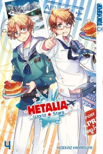 Buchcover und Innenansicht für das Buch: Hetalia - World Stars 04