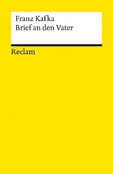 Buchcover und Innenansicht für das Buch: Brief an den Vater
