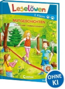 Buchcover und Innenansicht für das Buch: Leselöwen 2. Klasse - Mutgeschichten