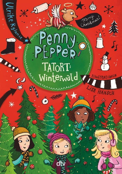 Buchcover und Innenansicht für das Buch: Penny Pepper 04 - Tatort Winterwald
