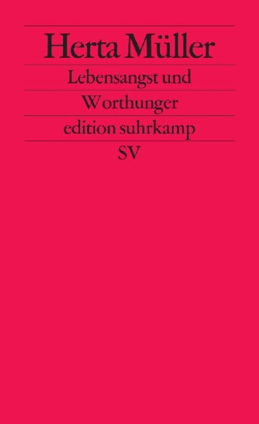 Buchcover und Innenansicht für das Buch: Lebensangst und Worthunger