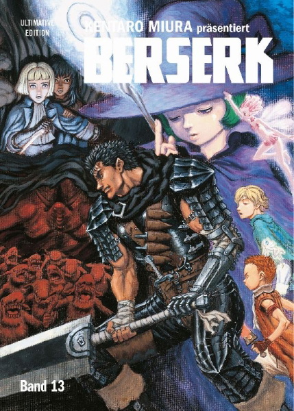 Buchcover und Innenansicht für das Buch: Berserk: Ultimative Edition 13