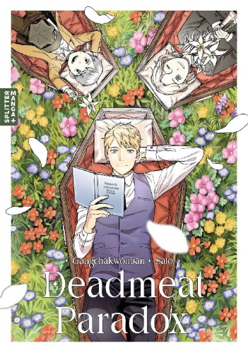Buchcover und Innenansicht für das Buch: Deadmeat Paradox