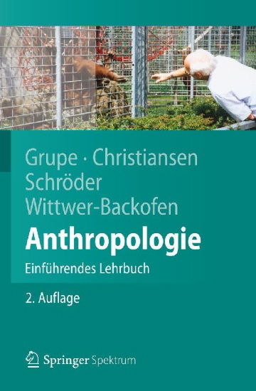 Buchcover und Innenansicht für das Buch: Anthropologie