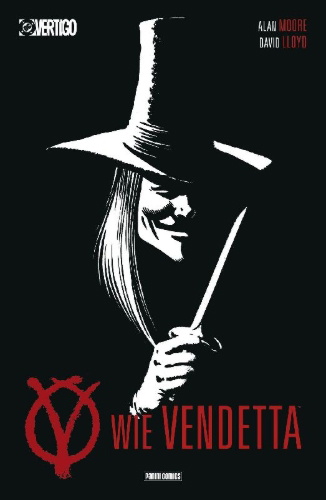 Buchcover und Innenansicht für das Buch: V for Vendetta #1-#10