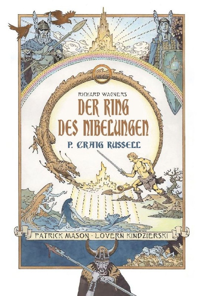 Buchcover und Innenansicht für das Buch: The Ring of the Nibelungen