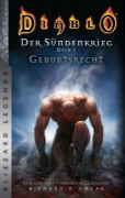 Buchcover und Innenansicht für das Buch: Diablo: The Sin War 1 - Birthright