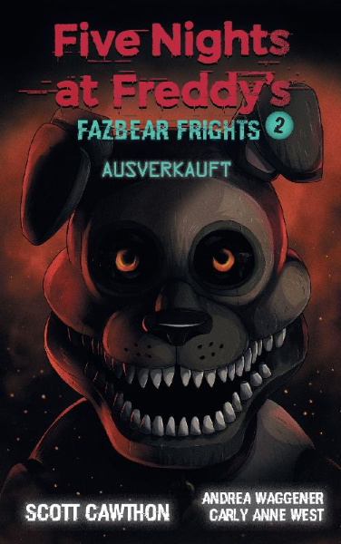 Buchcover und Innenansicht für das Buch: Five Nights at Freddy's: Fazbear Frights
