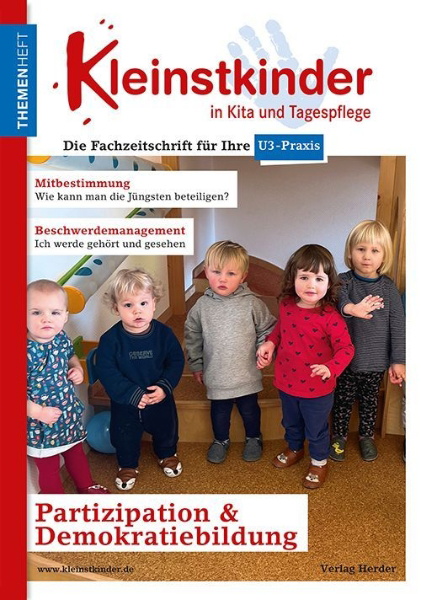 Buchcover und Innenansicht für das Buch: Partizipation & Demokratiebildung