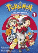Buchcover und Innenansicht für das Buch: Pokémon - Die großen Abenteuer: Rubin und Saphir 01