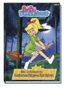 Buchcover und Innenansicht für das Buch: Bibi Blocksberg: Die schönsten Gutenachtgeschichten