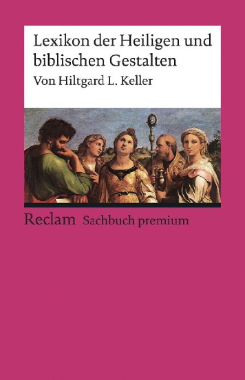 Buchcover und Innenansicht für das Buch: Lexikon der Heiligen und biblischen Gestalten