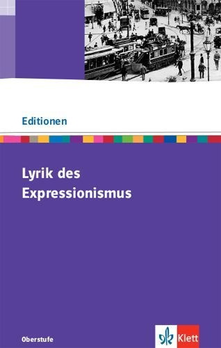 Buchcover und Innenansicht für das Buch: Lyrik des Expressionismus