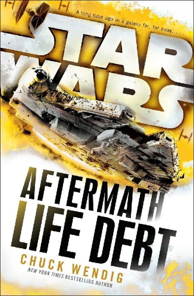 Buchcover und Innenansicht für das Buch: Star Wars: Aftermath: Life Debt