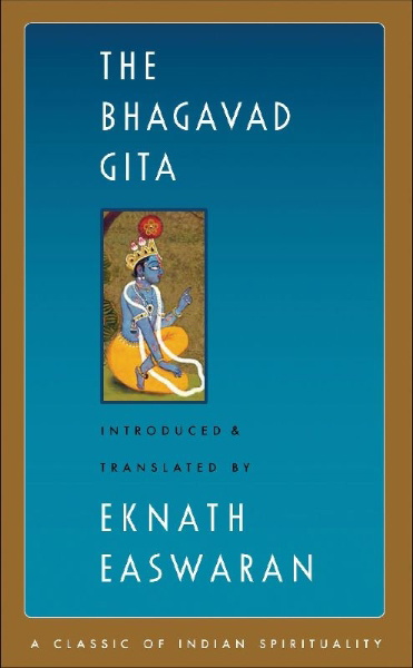 Buchcover und Innenansicht für das Buch: The Bhagavad Gita