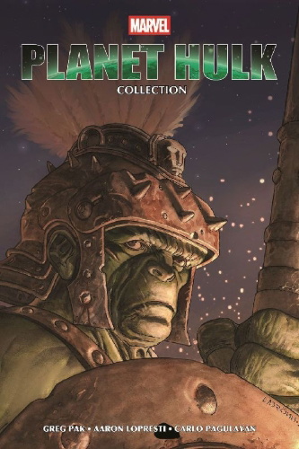 Buchcover und Innenansicht für das Buch: Fantastic Four (1961) #533-#535, Incredible Hulk (2000) #88-#105, Giant-Size Hulk (2006) #1, What if? Planet Hulk (2007) #1, Material aus New Avengers: Illuminati (2006) #1, Amazing Fantasy (2004) #15 und jede Menge Bonusmaterial