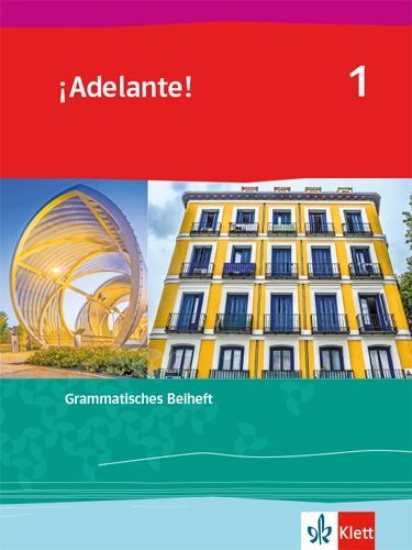 Buchcover und Innenansicht für das Buch: ¡Adelante! 1. Grammatisches Beiheft 1. Lernjahr