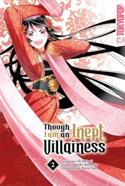 Buchcover und Innenansicht für das Buch: Though I am an Inept Villainess 02