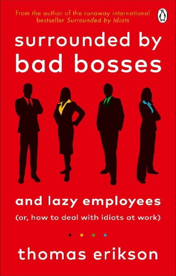 Buchcover und Innenansicht für das Buch: Surrounded by Bad Bosses and Lazy Employees