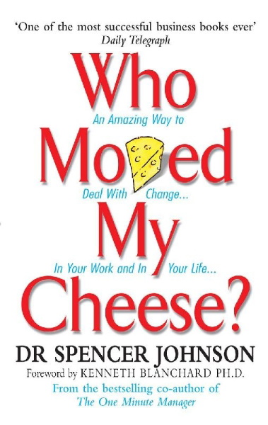 Buchcover und Innenansicht für das Buch: Who Moved My Cheese?
