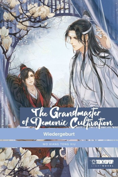 Buchcover und Innenansicht für das Buch: The Grandmaster of Demonic Cultivation Light Novel 01