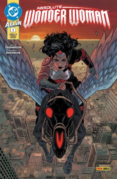 Buchcover und Innenansicht für das Buch: Absolute Wonder Woman #1-#3